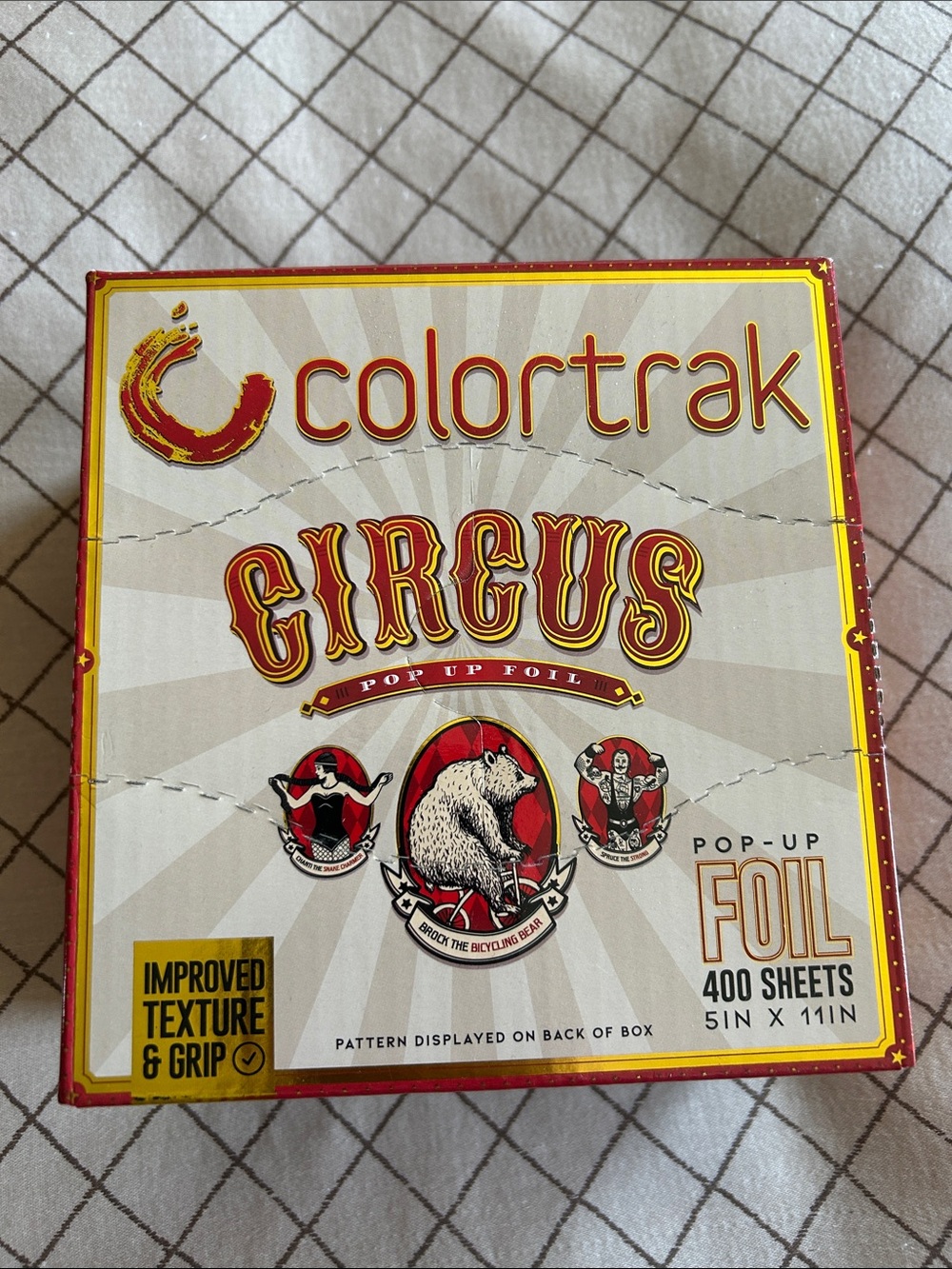 Circus Pop-Up Foil - Red and Gold